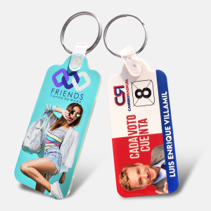 Llavero PVC Rectangular Pequeño