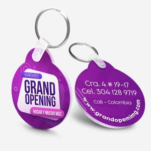 Llavero PVC Redondo