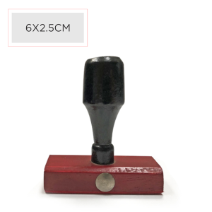Sello Madera 6X2.5cm