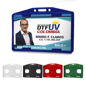 Portacarnet Horizontal