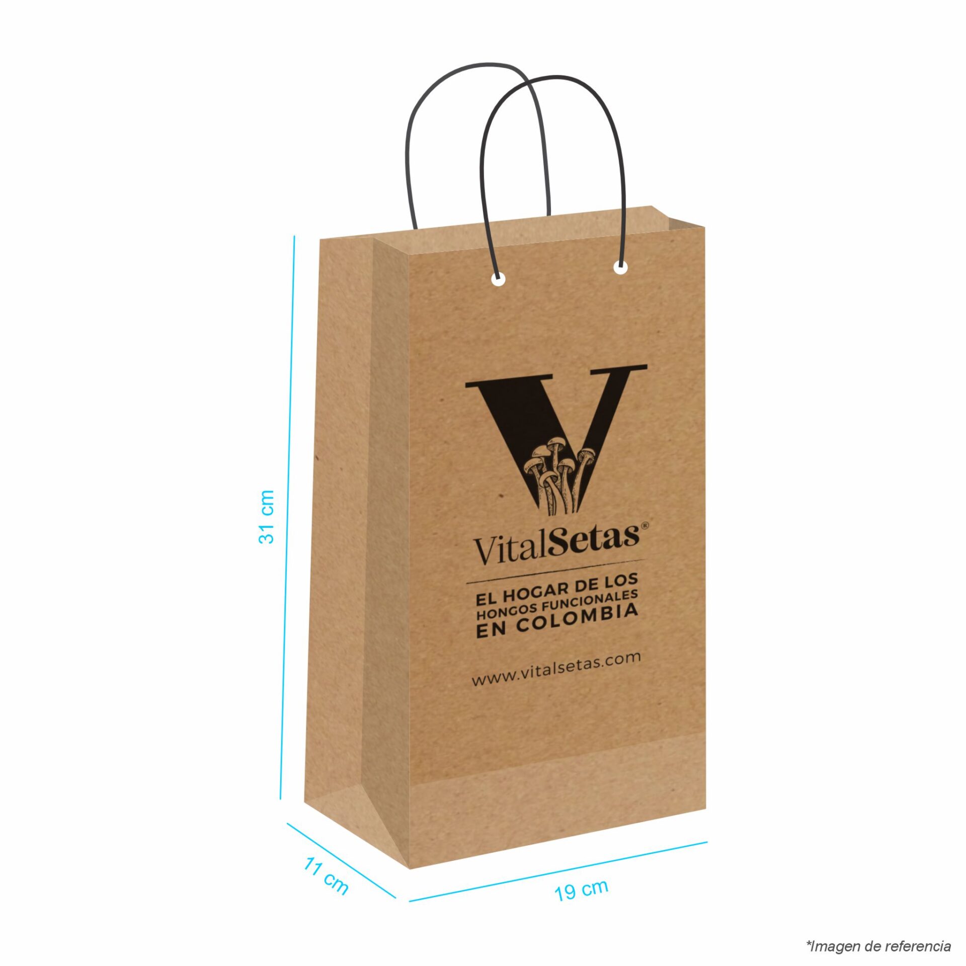 Bolsa Papel Kraf 20x50 - Imagen 2